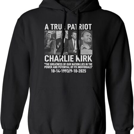 A True Patriot Turning Point USA Memorial Hoodie