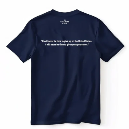 Turning Point USA Rush Was Right Tee Back